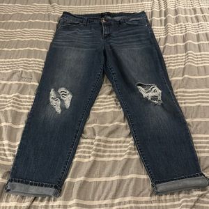 Celebrity Pink Cropped Jeans